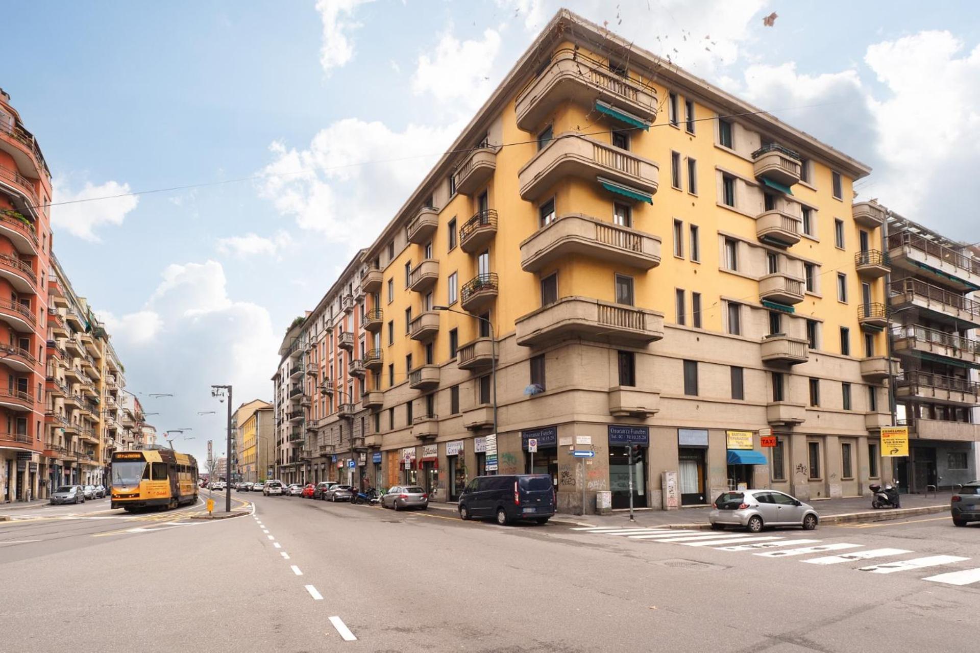 Luminoso Appartamento Con Terrazzo Forlanini Linate Mailand Exterior foto